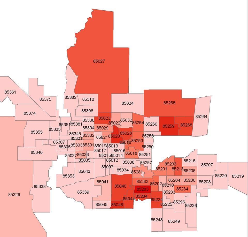 Феникс шкорпија на мапата