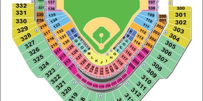 Карта на diamondbacks стадионот